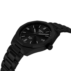 Reloj Tissot PRC 100 Solar en acero negro y 39 mm, T1514223305100.