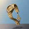 Reloj Tissot PRC 100 Solar acero dorado y 34 mm, T1518223302100.