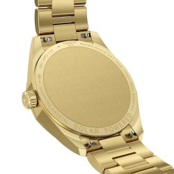 Reloj Tissot PRC 100 Solar acero dorado y 34 mm, T1518223302100.