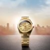 Reloj Tissot PRC 100 Solar acero dorado y 34 mm, T1518223302100.