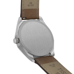 Reloj Tissot PRC 100 Solar de 39 mm y correa marrón, T1514221603100.