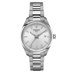 Reloj Tissot PR 100 cuarzo de mujer en acero, 34 mm, T150201103100.