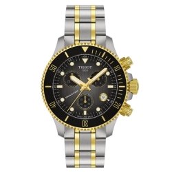 Reloj Tissot Seastar 1000 Chronograph bicolor 38mm, T1202172206100.