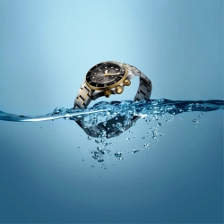 Reloj Tissot Seastar 1000 Chronograph bicolor 38mm, T1202172206100.