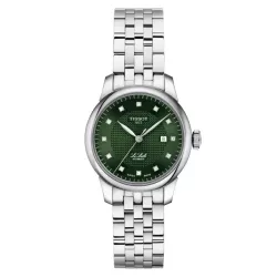 Reloj Tissot Le Locle Automatic Lady esfera verde, T0062071109600.