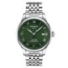 Reloj Tissot Le Locle Powermatic 80 acero esfera verde, T0064071109300.