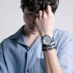 Reloj Viceroy Heat de hombre en acero y esfera gris, 401371-14.