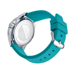 Reloj Viceroy Heat de hombre con esfera y correa silicona verde, 401367-67.