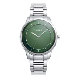 Reloj Viceroy Air de hombre en acero y esfera verde, 401389-66.