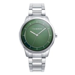Reloj Viceroy Air de hombre en acero y esfera verde, 401389-66.