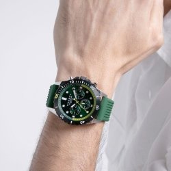 Reloj Viceroy Heat de hombre, cronógrafo y verde, 401369-67.
