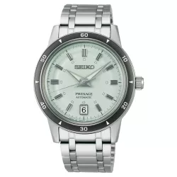 Reloj Seiko Presage Style 60's acero con esfera verde claro, SRPL71J1.