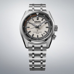 Reloj Seiko Prospex Speedtimer Automatic 3 days esfera beige SPB513J1.