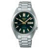 Reloj Seiko 5 Sports SNXS Style acero y esfera verde, SRPL57K1.