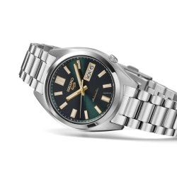 Reloj Seiko 5 Sports SNXS Style acero y esfera verde, SRPL57K1.