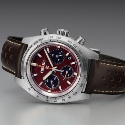 Reloj Seiko Prospex Speedtimer Solar Chronograph burdeos EU, SSC953P1.