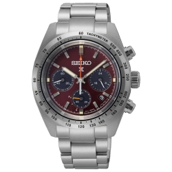 Reloj Seiko Prospex Speedtimer Solar Chronograph burdeos EU, SSC953P1.