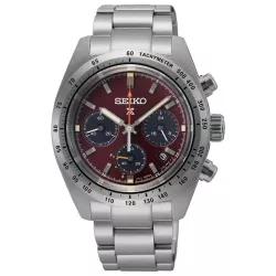 Reloj Seiko Prospex Speedtimer Solar Chronograph burdeos EU, SSC953P1.