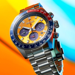 Reloj Seiko Prospex Speedtimer Solar Chronograph multicolor, SSC947P1.