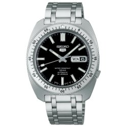 Reloj Seiko 5 Sports SKX Series Heritage con esfera negra, SRPL93K1.