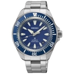 Reloj Seiko Prospex Mar Samurai en acero y esfera azul, SRPL51K1.