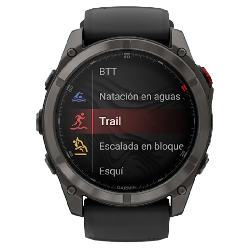Reloj inteliente Garmin fēnix® 8 Pro 51 mm AMOLED negro, 010-03199-01. Reloj inteliente Garmin fēnix® 8 Pro 51 mm AMOLED negro, 010-03199-01.