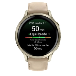 Reloj inteligente Garmin Venu® 4 bisel dorado y 2 correas 010-03013-03.
