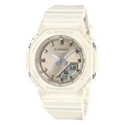 Reloj G-Shock de mujer beige con esfera metalizada, GMA-P2100ST-7AER.