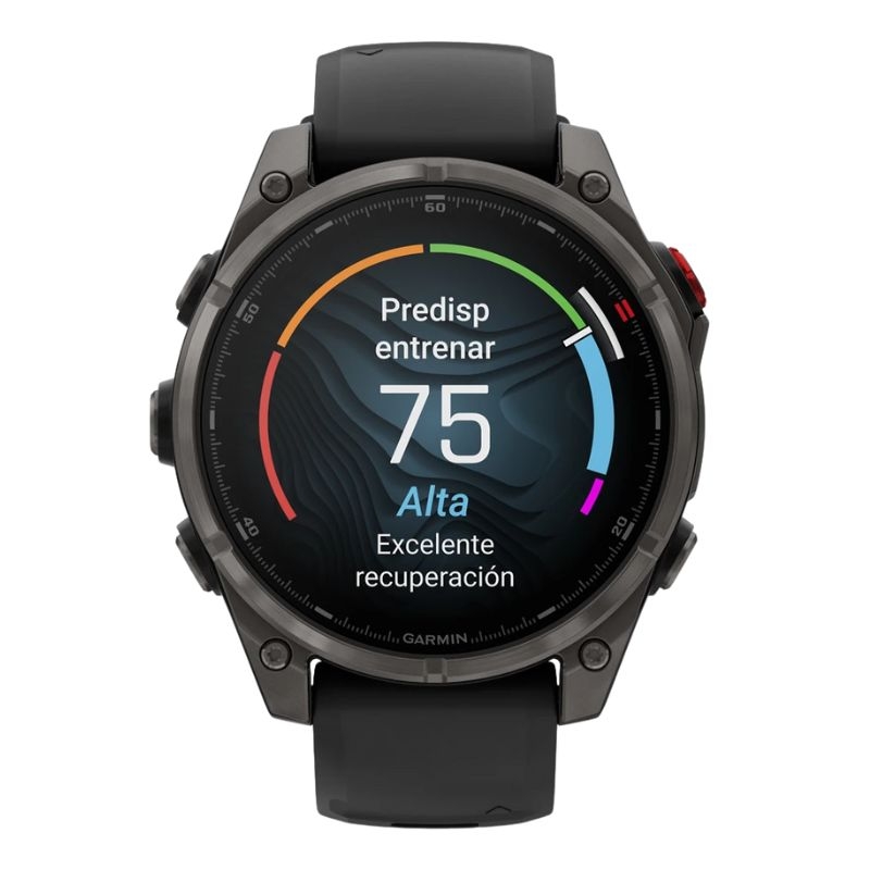 Reloj inteligente Garmin fēnix 8 Pro 47mm, AMOLED en negro, 010-03198-01.
