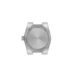 Reloj Tissot PRX 25 mm, esfera nácar y detalles rosé, T1370102111100.