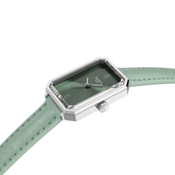 Reloj Tissot SRV esfera y correa verde empolvado 30 mm T1601101609300.