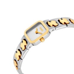 Reloj Tous Icon Time acero bicolor con osos en brazalete, 3000145900.