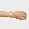 Reloj Tous Epic Icon Mesh bicolor rosé y esfera nácar, 3000143900.