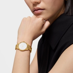 Reloj Tous Epic Icon Mesh dorado con esfera nácar, 3000135900.