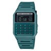 Reloj digital Casio homenaje a la calculadora Mini, en verde, CA-53WB-3BEF.