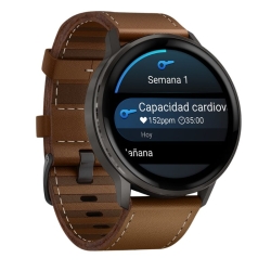 Reloj Garmin venu Venu® 4 45 mm y correa extra silicona, 010-03014-03.