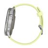 Reloj Garmin Venu® 4 45 mm, plateado y correa amarilla 010-03014-02.