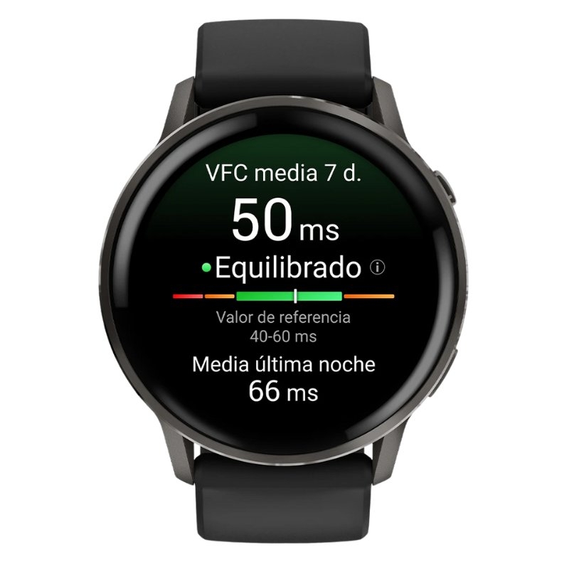 Reloj Garmin venu Venu® 4, de 45 mm caja y en negro, 010-03014-00.