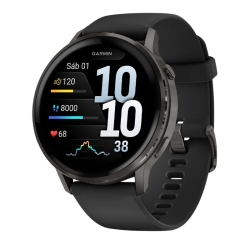 Reloj Garmin venu Venu® 4, de 45 mm caja y en negro, 010-03014-00.