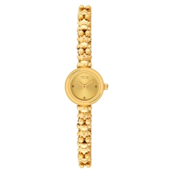 Reloj Tous Bold Bear Round dorado con brazalete de osos, 3000143200.