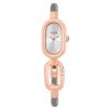 Reloj Tous Hold Oval en bicolor rosé con malla redonda, 3000144400.
