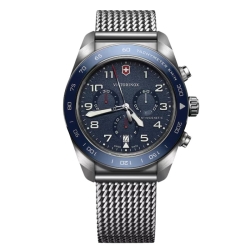 Reloj Victorinox Swiss Army cronógrafo, taquímetro y malla, V242049