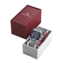 Reloj Victorinox Swiss Army cronógrafo, taquímetro y malla, V242049