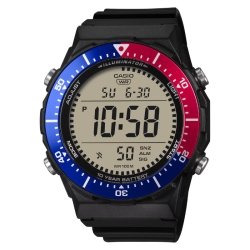 Reloj Casio Iluminator digital negro bisel rojo/azul, AE-1700H-1A2VEF.