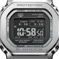 Reloj G-Shock GMW-BZ5000D-1 full metal con bisel de acero cristalizado