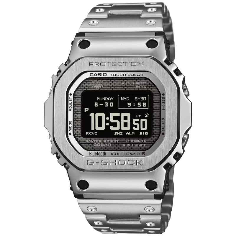 Reloj inteligente G-Shock Full Metal solar de acero, GMW-BZ5000D-1ER.
