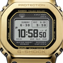 Reloj G-Shock Full Metal solar y acero dorado, GMW-BZ5000GD-9ER.