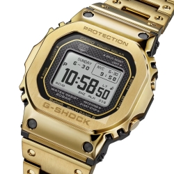Reloj G-Shock Full Metal solar y acero dorado, GMW-BZ5000GD-9ER.