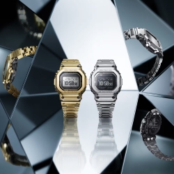Reloj G-Shock Full Metal solar y acero dorado, GMW-BZ5000GD-9ER.