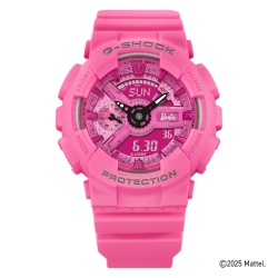 Reloj G-Shock x Barbie™ edición limitada en resina rosa, GMA-S110BE-4AER.
